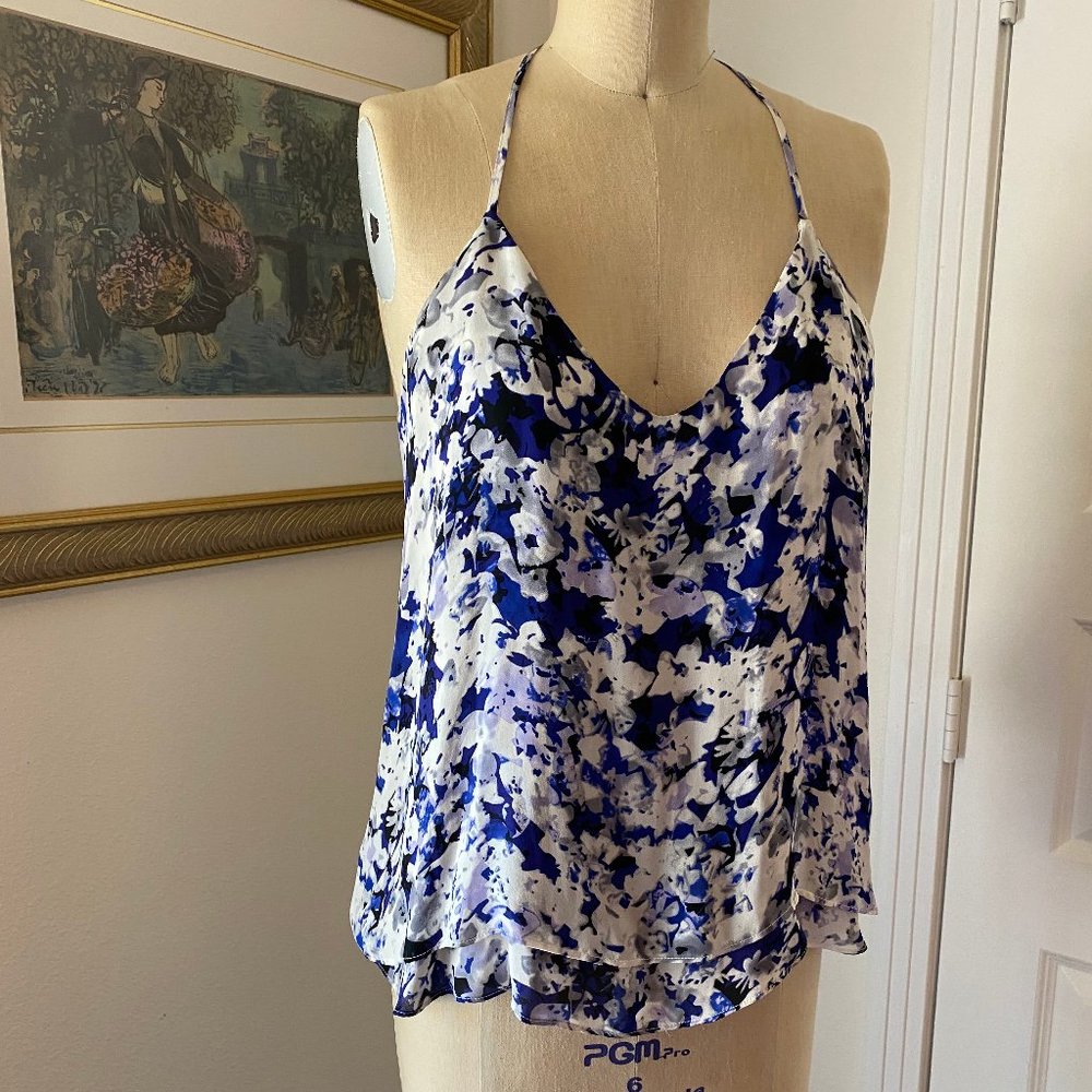 Silk Floral Blouse